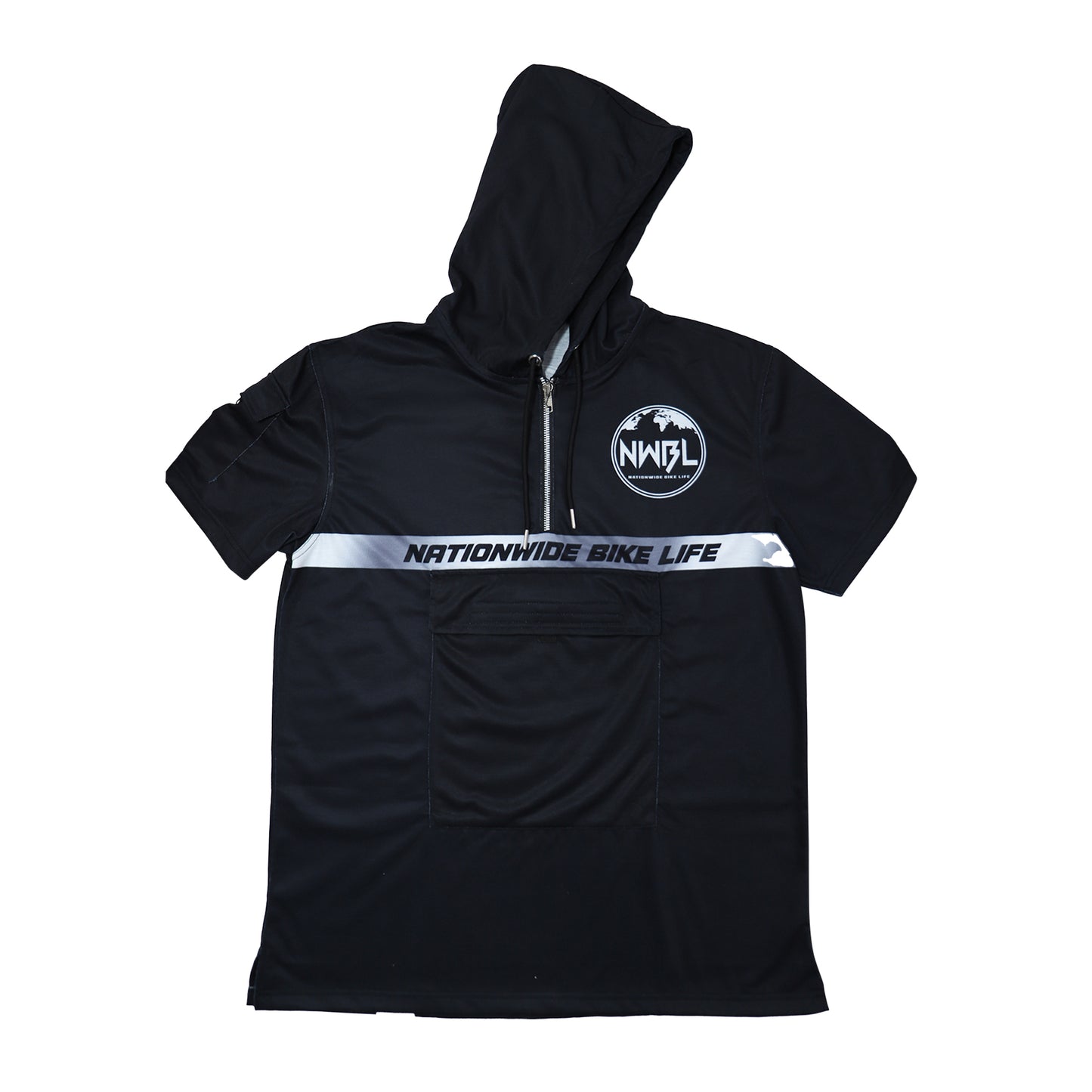 "Watch This Work" Short Sleeved Hoodie
