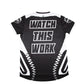 Summer Short Sleeve Watch This Work Jersey