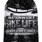 Rhinstone Nationwide Riding MaskMask